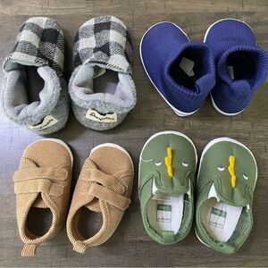 SOLD Lot of 3-6 months shoes/slippers